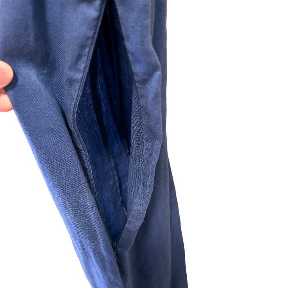 Choices Women's Navy Blue Scoop Neck Sleeveless Mini Dress Size Large - Picture 7 of 13